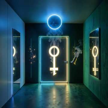 Generated artwork for vocals stem B